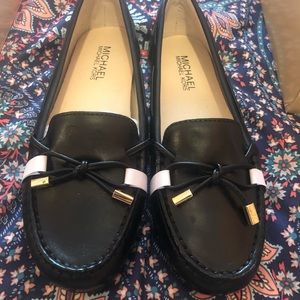 Brand new leather Michael Kors moccasins